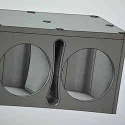 B2 Audio RC sub box for 2 subs