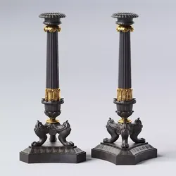 Big Empire Candlestick 3D model