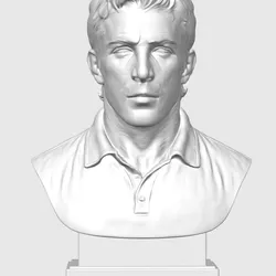 BUST ALESSANDRO DEL PIERO 3D