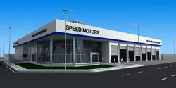 Car showroom - exhibition 3D model