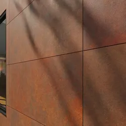 Corten Weathered Steel 3D model