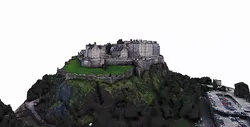 Edinburgh Castle Low-poly 3D model