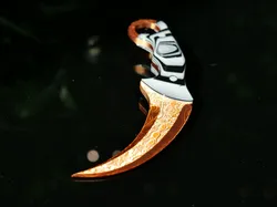 Fișiere pentru imprimante 3D | Fișier 3MF | Damascus+Karambit+Knive