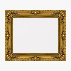 Frame picture gold v4 3D model