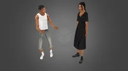 Free ps2 style isthmid amerindian characters