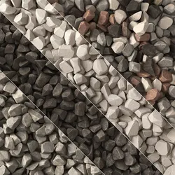 Gravel small crumb decor n1 3D model