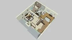 LUXURY-1 BED FURNISHED VILLA-G.FLOOR.1082 Sq.ft