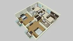 LUXURY-TWO BED APT.1490 Sq.ft