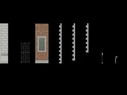 Modular City Building Low-poly 3D model