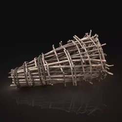 Next Gen AAA Survival Fish Trap Animal Bird Cage Locker Low-poly 3D model