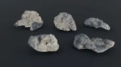 PBR Rock Pack Low-poly 3D model