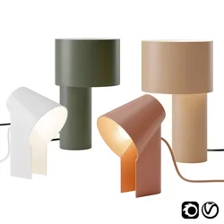 Study and Tangent Table Lamp by Woud 3D model