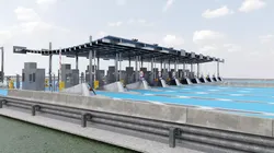 Toll Booth Low-poly 3D model