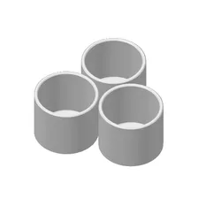 TRIOLAM mini baby planters trio