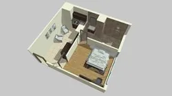UNIT-08-6TH FLOOR-ONE BED APARTMENT-496 Sq.ft