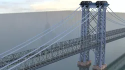 Williamsburg Bridge 3D model