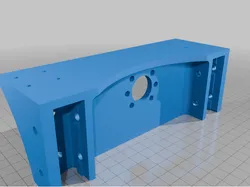 Z-axis carriage for ball screws and linear guides for Hypercube