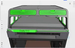 3D Printer Parts STL Download - k1c,k1 riser mod by blvby newtd