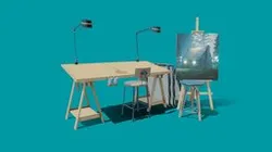 Art Drafting Desk