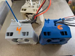 Bambu X1C / P1S / P1 Hotend Stealthburner Printhead Press Fit Only + Wire Clearance