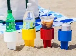 Beach cup holder 3D print model