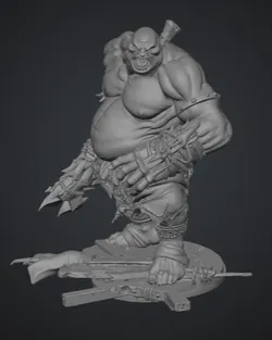 D&D Ogre with Club