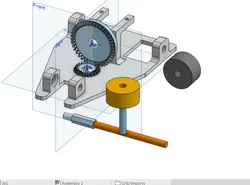 drive base with freewheel