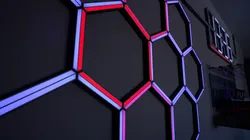 Duality HexGrid - Nested Hexagon Matrix System/LED Hexagon Grid