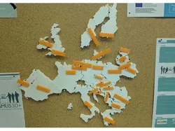 E3D+VET exercise: Europe Puzzle Map