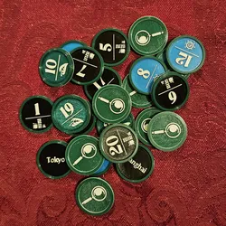 Eldritch Horror Clue Tokens