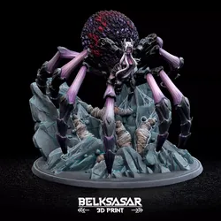 Giant Spider Drow Drider Covenant Weaver 3D print model