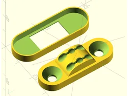 Jalousie Cord Holder with Screw Cover