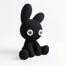 Knitted bunny