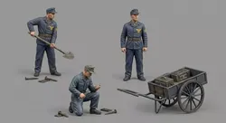 LGB Bahn Railroad Maintenance Crew with Handcart 3D print model