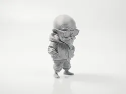 Master Roshi Figurine Dragon Ball Anime 3D Printable