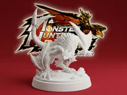 Nargacuga – Monster Hunter Stories Figurine - Free 3D Print Model