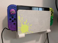 Nintendo Switch OLED Dock Mount for Command Strips