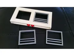 Playmobil System X Barn Window frame with bars