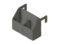 Snap-together Hanging Storage Box