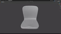 Stadium Seat 1 3D print model