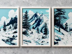 Winter Trails Wall Art