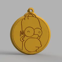 Yellow Homer Coin