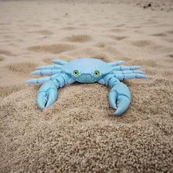 Articulated Crab - 6mm + 8mm glass eye compatible