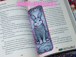 Celtic Knot Rabbit Bookmark (Hueforge)