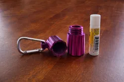 Chapstick Holder Key Chain