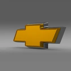 chevrolet 3d logo