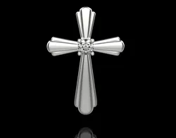 Cross Pendant 7018 3D print model