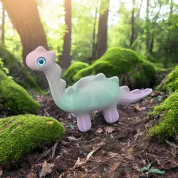 Cute Dinosaur - 6mm + 8mm glass eye compatible