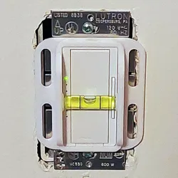 Electrical Switch & Outlet Alignment Tool / Jig & Flat Surface Level - for Rectangle switches and Outlets