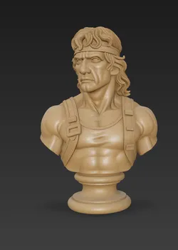 Epic Action Hero Bust